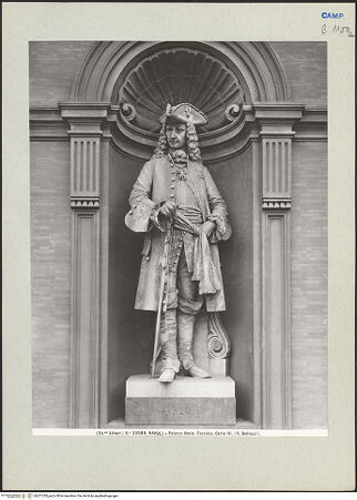 Vorderseite von Alinari [https://www.deutsche-digitale-bibliothek.de/content/lizenzen/rv-ez/] König Karl III - Gesamtansicht, bh221283_recto. Foto.