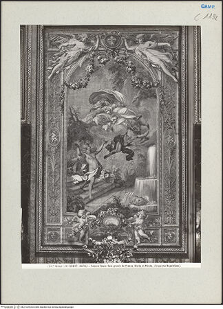 Vorderseite von Alinari [https://www.deutsche-digitale-bibliothek.de/content/lizenzen/rv-ez/] Die Geschichte von Cupido und PsycheZephyrus trägt Psyche fort - Gesamtansicht, bh221309_recto. Foto.