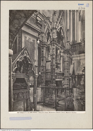 Vorderseite von Alinari [https://www.deutsche-digitale-bibliothek.de/content/lizenzen/rv-ez/] Grabmal des Königs Robert I. - Seitenansicht von links, bh221351_recto. Foto.