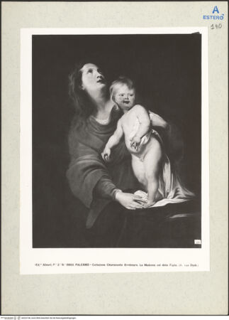 Vorderseite von Alinari [https://www.deutsche-digitale-bibliothek.de/content/lizenzen/rv-ez/] Der Eremit Corrado Confalonieri und Szenen aus seinem Leben - Ansicht der Tafel ohne Predella, bh223146_recto. Foto.