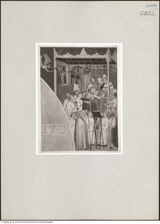 Vorderseite von Kupferstichkabinett Düsseldorf [https://www.deutsche-digitale-bibliothek.de/content/lizenzen/rv-ez/] Die sieben Sakramente und der Triumph der KircheSakrament der Priesterweihe - Gesamtansicht, bh223963_recto. Foto.