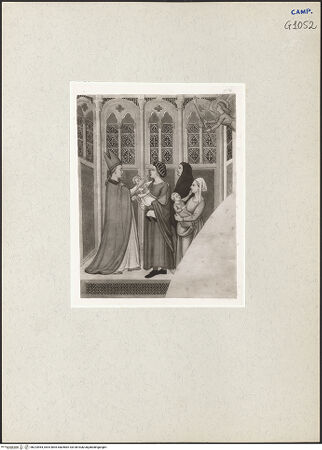 Vorderseite von Kupferstichkabinett Düsseldorf [https://www.deutsche-digitale-bibliothek.de/content/lizenzen/rv-ez/] Die sieben Sakramente und der Triumph der KircheSakrament der Firmung - Gesamtansicht, bh223964_recto. Foto.