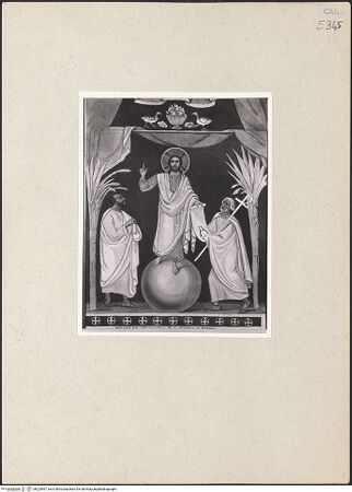 Vorderseite von Kupferstichkabinett Düsseldorf [https://www.deutsche-digitale-bibliothek.de/content/lizenzen/rv-ez/] Szenen aus dem Leben Christi, Apostel und EvangelistensymboleTraditio Legis - Gesamtansicht, bh223967_recto. Foto.