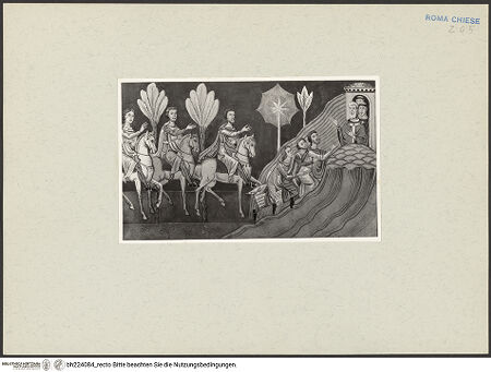 Vorderseite von Alinari [https://www.deutsche-digitale-bibliothek.de/content/lizenzen/rv-fz/] Sant'Agata - Hauptfassade und Nordseite von Nordwesten, bh224084_recto. Foto.