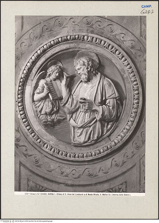 Vorderseite von Alinari [https://www.deutsche-digitale-bibliothek.de/content/lizenzen/rv-ez/] Die vier Evangelisten - Matthäus, bh224748_recto. Foto.