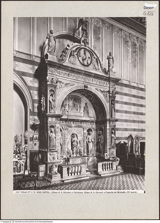 Vorderseite von Alinari [https://www.deutsche-digitale-bibliothek.de/content/lizenzen/rv-ez/] Cappella Miroballo - Gesamtansicht, bh224900_recto. Foto.