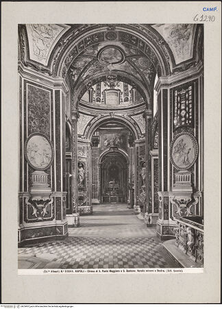 Vorderseite von Alinari [https://www.deutsche-digitale-bibliothek.de/content/lizenzen/rv-ez/] Szenen aus dem Leben Christi, Apostel und EvangelistensymboleSzenen aus dem Leben Christi: Traditio Legis - Gesamtansicht, bh224937_recto. Foto.