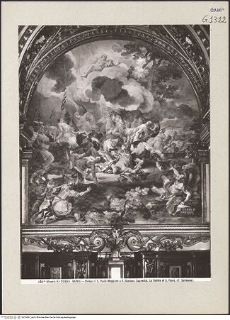 Vorderseite von Alinari [https://www.deutsche-digitale-bibliothek.de/content/lizenzen/rv-ez/] Ausmalung der SakristeiBekehrung des heiligen Paulus - Gesamtansicht, bh224947_recto. Foto.