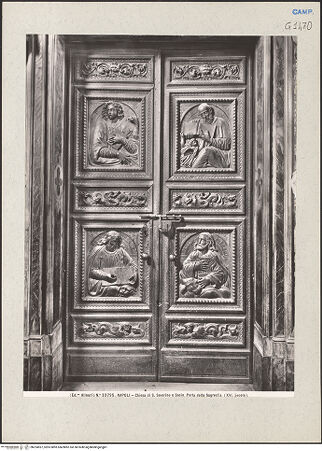 Vorderseite von Alinari [https://www.deutsche-digitale-bibliothek.de/content/lizenzen/rv-ez/] Die vier Evangelisten - Gesamtansicht, bh224957_recto. Foto.