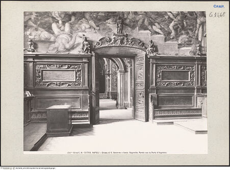 Vorderseite von Alinari [https://www.deutsche-digitale-bibliothek.de/content/lizenzen/rv-ez/] Monastero dei Santi Severino e SossioSanti Severino e Sossio - Linke Seite, bh224960_recto. Foto.