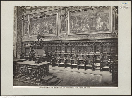 Vorderseite von Alinari [https://www.deutsche-digitale-bibliothek.de/content/lizenzen/rv-ez/] Monastero dei Santi Severino e SossioSanti Severino e Sossio - Linke Seite, bh224975_recto. Foto.