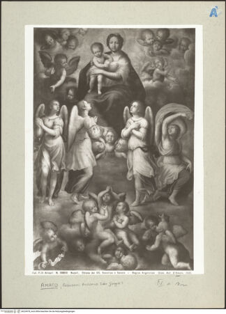 Vorderseite von Alinari [https://www.deutsche-digitale-bibliothek.de/content/lizenzen/rv-ez/] Regina Angelorum - Gesamtansicht, bh224978_recto. Foto.