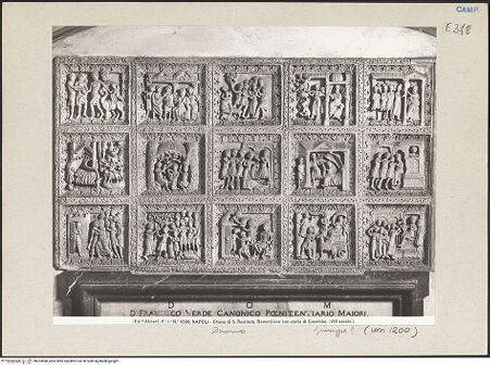 Vorderseite von Alinari [https://www.deutsche-digitale-bibliothek.de/content/lizenzen/rv-ez/] Szenen  aus dem Leben des Joseph - Gesamtansicht, bh224988_recto. Foto.