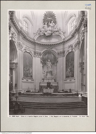 Vorderseite von Alinari [https://www.deutsche-digitale-bibliothek.de/content/lizenzen/rv-ez/] Sant'Agostino alla ZeccaSant'Agostino alla Zecca - Presbyterium, bh225019_recto. Foto.