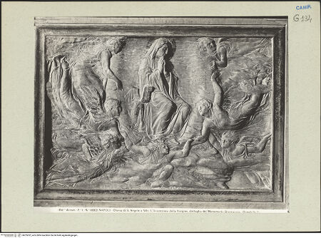 Vorderseite von Alinari [https://www.deutsche-digitale-bibliothek.de/content/lizenzen/rv-ez/] Grabmal des Kardinals Rinaldo Brancaccio (gest. 1427)Mariä Himmelfahrt - Mariae Himmelfahrt, bh225022_recto. Foto.