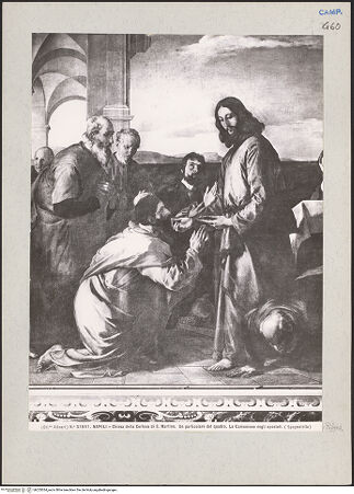 Vorderseite von Alinari [https://www.deutsche-digitale-bibliothek.de/content/lizenzen/rv-ez/] Christus gibt den Aposteln die Kommunion - Detail (rechte Seite), bh225034_recto. Foto.