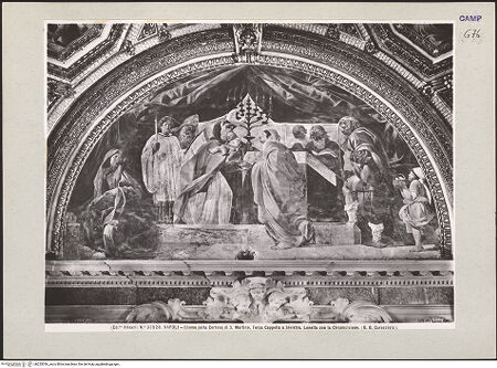 Vorderseite von Alinari [https://www.deutsche-digitale-bibliothek.de/content/lizenzen/rv-ez/] Die Darbringung des Christuskindes im Tempel - Gesamtansicht, bh225036_recto. Foto.