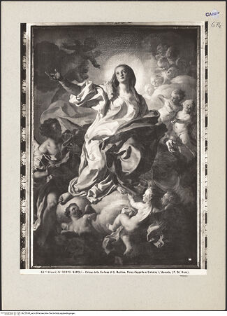 Vorderseite von Alinari [https://www.deutsche-digitale-bibliothek.de/content/lizenzen/rv-ez/] Himmelfahrt Marias - Gesamtansicht, bh225043_recto. Foto.