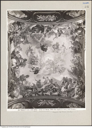 Vorderseite von Alinari [https://www.deutsche-digitale-bibliothek.de/content/lizenzen/rv-ez/] Ausmalung des Tesoro NuovoJudith triumphiert über Holofernes - Gesamtansicht, bh225050_recto. Foto.