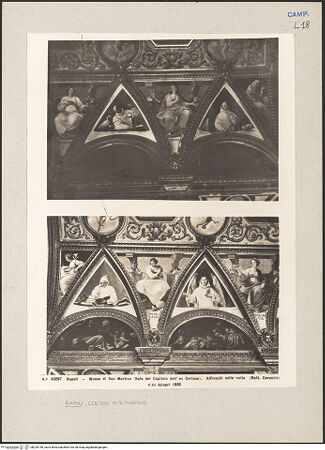 Vorderseite von Alinari [https://www.deutsche-digitale-bibliothek.de/content/lizenzen/rv-ez/] Christus vertreibt die Geldwechsler mit einer Peitsche aus dem Tempel - Parabeln Christi - Tugenden der Kartäuser - Detail: Tugenden der Kartäuser, bh225146_recto. Foto.