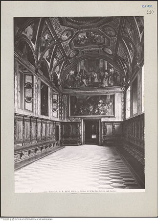 Vorderseite von Alinari [https://www.deutsche-digitale-bibliothek.de/content/lizenzen/rv-ez/] Certosa di San MartinoSala Capitolare - Innenansicht, bh225148_recto. Foto.