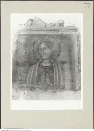 Vorderseite von Foto Marburg [https://www.deutsche-digitale-bibliothek.de/content/lizenzen/rv-ez/] Heilige Pudenziana (?) - , bh225268_recto. Foto: Hutzel, Max.