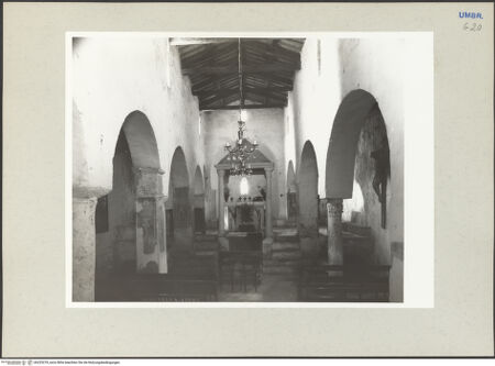 Vorderseite von Foto Marburg [https://www.deutsche-digitale-bibliothek.de/content/lizenzen/rv-ez/] Santa Pudenziana - Blick zum Chor, nach Westen, bh225279_recto. Foto: Hutzel, Max.