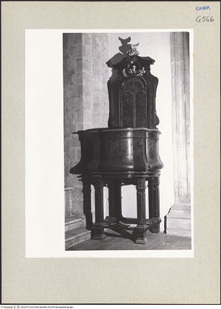 Vorderseite von Pedicini, Luciano [https://www.deutsche-digitale-bibliothek.de/content/lizenzen/rv-ez/] Hund als Dominikusattribut - Gesamtansicht, bh225375_recto. Foto: Pedicini, Luciano.