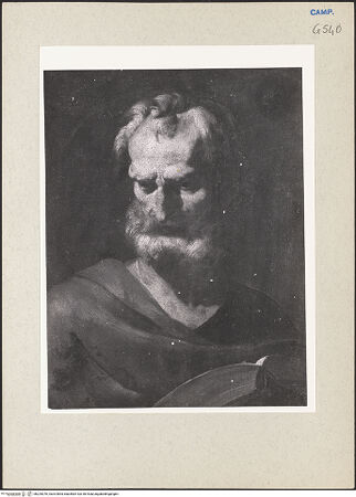 Vorderseite von Pedicini, Luciano [https://www.deutsche-digitale-bibliothek.de/content/lizenzen/rv-ez/] Evangelist (Matthäus?) - Gesamtansicht, bh225376_recto. Foto: Pedicini, Luciano.