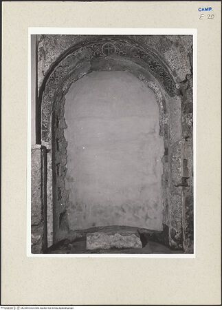 Vorderseite von Pedicini, Luciano [https://www.deutsche-digitale-bibliothek.de/content/lizenzen/rv-ez/] CattedraleFrühchristliche Kapelle - Apsis nach der Restaurierung, bh225405_recto. Foto: Pedicini, Luciano.