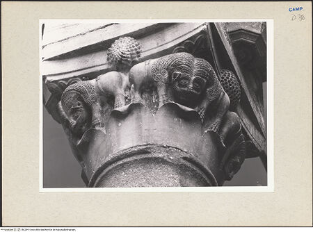 Vorderseite von Pedicini, Luciano [https://www.deutsche-digitale-bibliothek.de/content/lizenzen/rv-ez/] Kapitell 2 - Seitenansicht, bh225414_recto. Foto: Pedicini, Luciano.