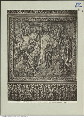 Vorderseite von Alinari [https://www.deutsche-digitale-bibliothek.de/content/lizenzen/rv-ez/] Kreuzabnahme - Gesamtansicht, bh226597_recto. Foto.