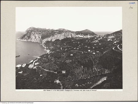 Vorderseite von Alinari [https://www.deutsche-digitale-bibliothek.de/content/lizenzen/rv-ez/] Blick von der Strasse nach Anacapri, bh226649_recto. Foto.
