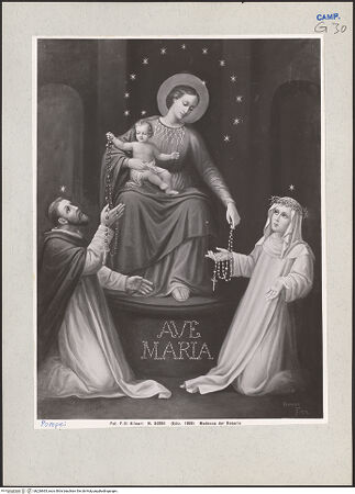 Vorderseite von Alinari [https://www.deutsche-digitale-bibliothek.de/content/lizenzen/rv-ez/] Madonna del Rosario - Gesamtansicht, bh226663_recto. Foto.