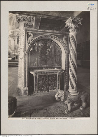 Vorderseite von Alinari [https://www.deutsche-digitale-bibliothek.de/content/lizenzen/rv-ez/] Evangelienkanzel - Gesamtansicht, bh226691_recto. Foto.