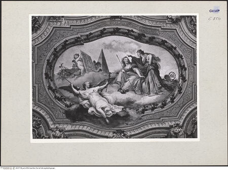 Vorderseite von Spinosa, Napoli [https://www.deutsche-digitale-bibliothek.de/content/lizenzen/rv-ez/] Allegorie (Friede?) - Gesamtansicht, bh227700_recto. Foto.