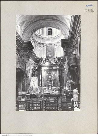 Vorderseite von Bösel, Richard [https://www.deutsche-digitale-bibliothek.de/content/lizenzen/rv-fz/] Santa Maria delle Anime del Purgatorio - Presbyterium, bh227711_recto. Foto: Bösel, Richard.