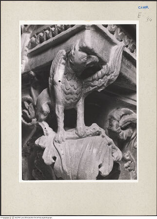 Vorderseite von Pedicini, Luciano [https://www.deutsche-digitale-bibliothek.de/content/lizenzen/rv-ez/] Säulen und BasenKapitell mit Figuren und Mischwesen - Kapitell 1: Detail, bh227801_recto. Foto: Pedicini, Luciano.