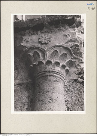 Vorderseite von Pedicini, Luciano [https://www.deutsche-digitale-bibliothek.de/content/lizenzen/rv-ez/] Kapitelle des Langhauses (Spolienkapitelle und Kapitelle mit zoomorphen Motiven)Kapitell - Gesamtansicht, bh227837_recto. Foto: Pedicini, Luciano.