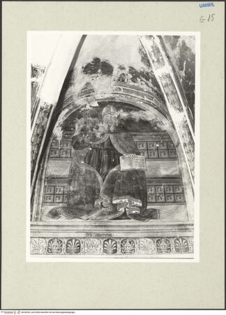 Vorderseite von Getty Research Institute [https://www.deutsche-digitale-bibliothek.de/content/lizenzen/rv-ez/] ApsisdekorationGottvater und die vier römisch-katholischen KirchenväterHeiliger Augustinus - Gesamtansicht, bh228392_recto. Foto: Hutzel, Max.