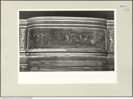 Vorderseite von Getty Research Institute [https://www.deutsche-digitale-bibliothek.de/content/lizenzen/rv-ez/] Orgel mit drei Szenen aus dem Leben DavidsDavids Triumph - Gesamtansicht, bh228405_recto. Foto: Hutzel, Max.