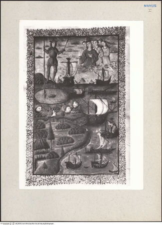 Vorderseite von Musei Vaticani [https://www.deutsche-digitale-bibliothek.de/content/lizenzen/rv-ez/] Szenen aus dem alten und neuen Testamentgemalte Vorhänge und Pilaster - Wappen Sixtus IV., bh229055_recto. Foto.