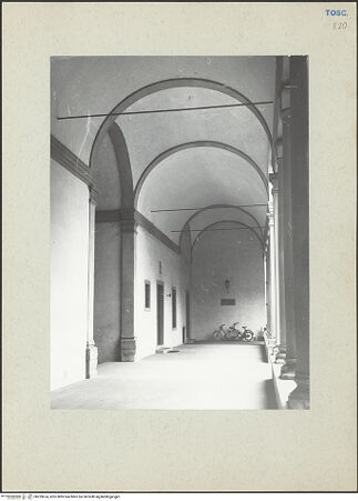 Vorderseite von Lorenz, Wien [https://www.deutsche-digitale-bibliothek.de/content/lizenzen/rv-ez/] Santa Maria Maddalena de'Pazzi - Nordwestflügel, Inneres, bh229674_recto. Foto.