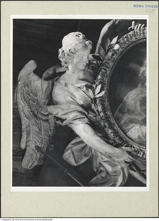 Vorderseite von Courtauld Institute [https://www.deutsche-digitale-bibliothek.de/content/lizenzen/rv-ez/] Grabmal für Giuseppe Renato ImperialiRuhm - Teilanansicht, links, bh229730_recto. Foto.