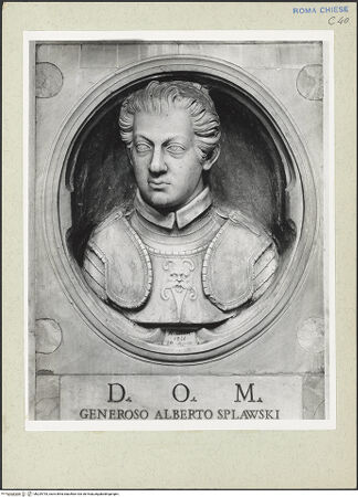 Vorderseite von Courtauld Institute [https://www.deutsche-digitale-bibliothek.de/content/lizenzen/rv-ez/] Grabmal für Alberto Splawski - , bh229793_recto. Foto.