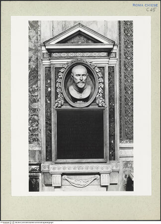 Vorderseite von Courtauld Institute [https://www.deutsche-digitale-bibliothek.de/content/lizenzen/rv-ez/] Grabmal des Baldessare Ginanni - Gesamtansicht, bh229813_recto. Foto.