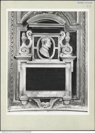 Vorderseite von Courtauld Institute [https://www.deutsche-digitale-bibliothek.de/content/lizenzen/rv-ez/] Grabmal für Stefano Mutini - , bh229816_recto. Foto.