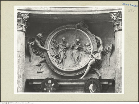 Vorderseite von Courtauld Institute [https://www.deutsche-digitale-bibliothek.de/content/lizenzen/rv-ez/] Der heilige Filippo Benizzi lehnt Erhebung zum Papst ab - , bh230076_recto. Foto.