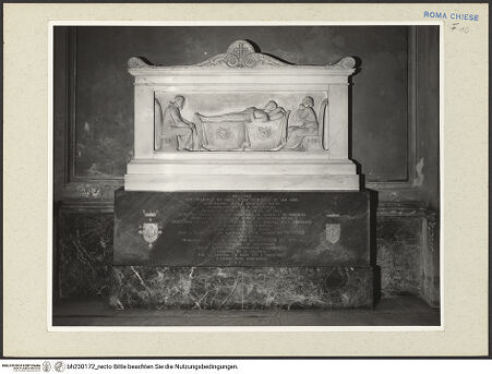 Vorderseite von Courtauld Institute [https://rightsstatements.org/page/CNE/1.0/] Grabmal von Francisco de Paula Mora Gutiérrez - Gesamtansicht, bh230172_recto. Foto.