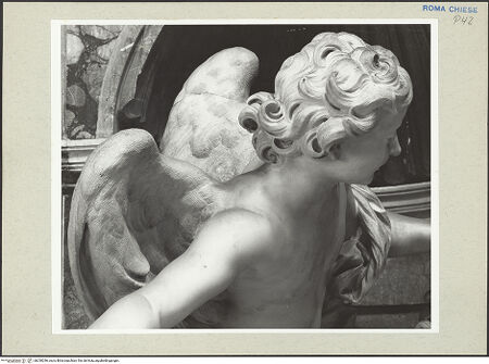 Vorderseite von Courtauld Institute [https://www.deutsche-digitale-bibliothek.de/content/lizenzen/rv-ez/] Der Prophet Habakuk mit dem Engel - Detail: Profil und Rücken des Engels, bh230296_recto. Foto.